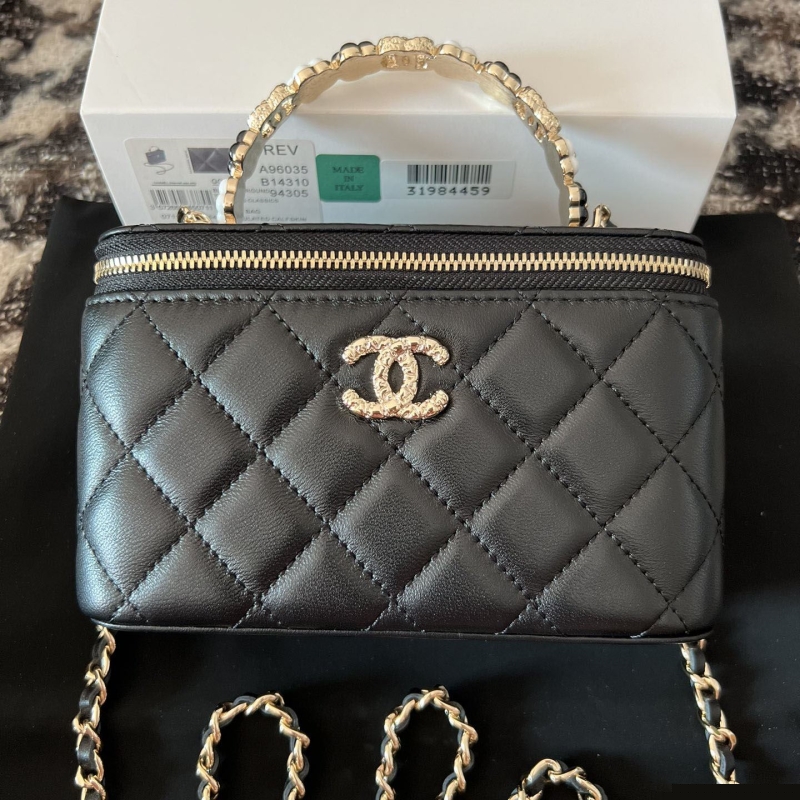 Ch*el cosmetic bags